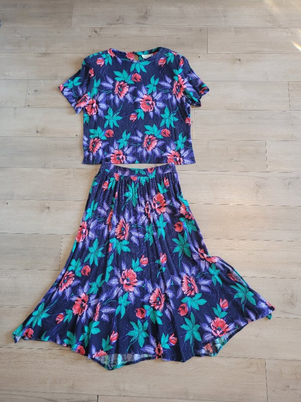 Braemar Petites by Jeremy Scott Shirt and Skirt Set Size 8
